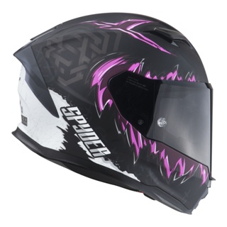 Spyder Full Face Helmet with Dual Visor Shift 3 GD ORION Series 5 (Free  Clear Visor)