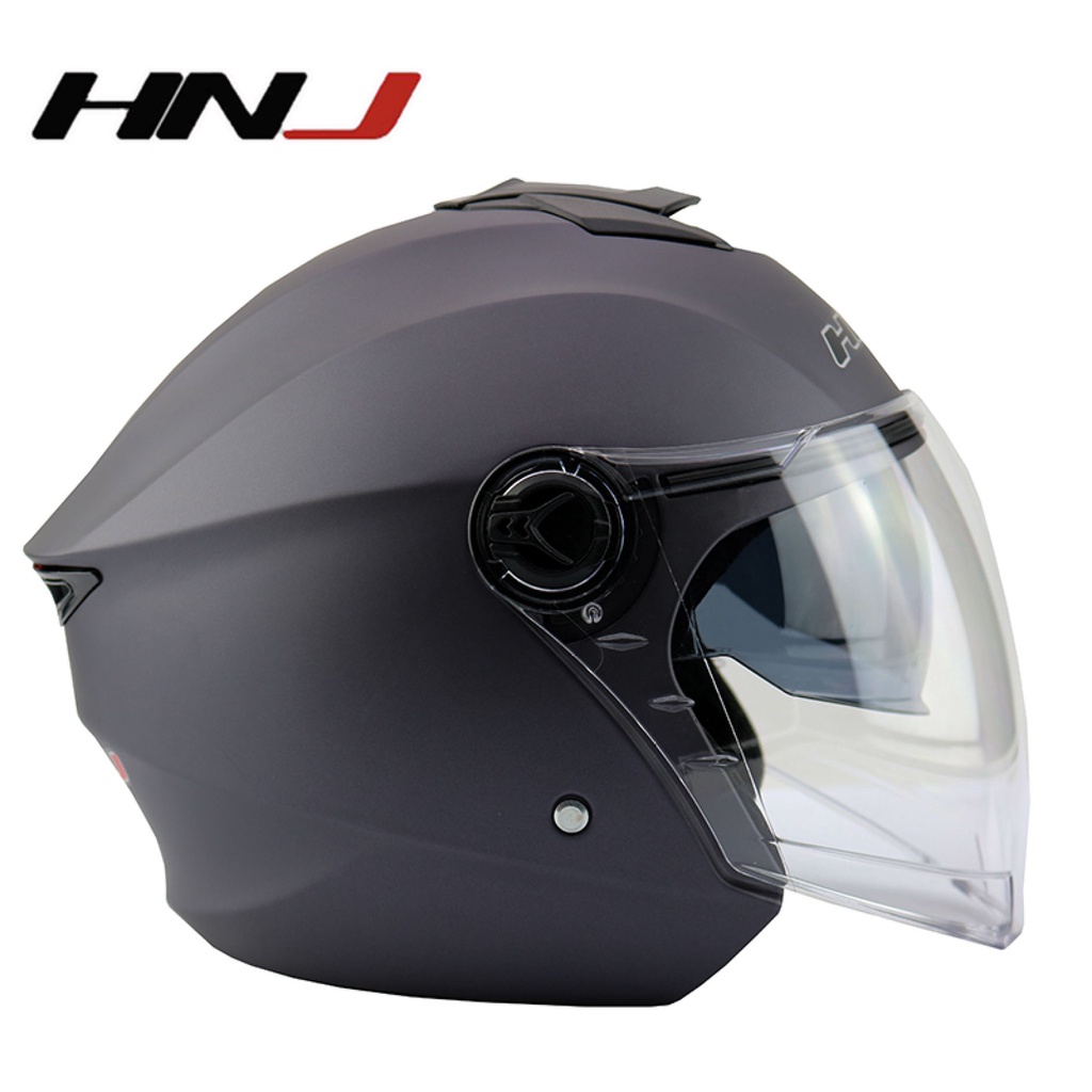 Hnj Women S Half Face Motorcycle Helmet Men S Half Face Dual Visor