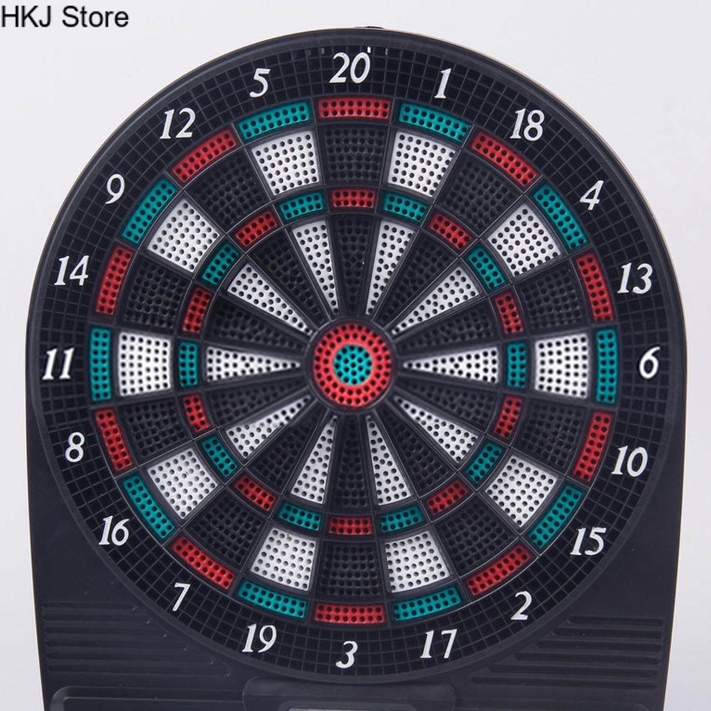 Electronic Dartboard Scoreboard with Automated Scoring + 6 Darts + 24
