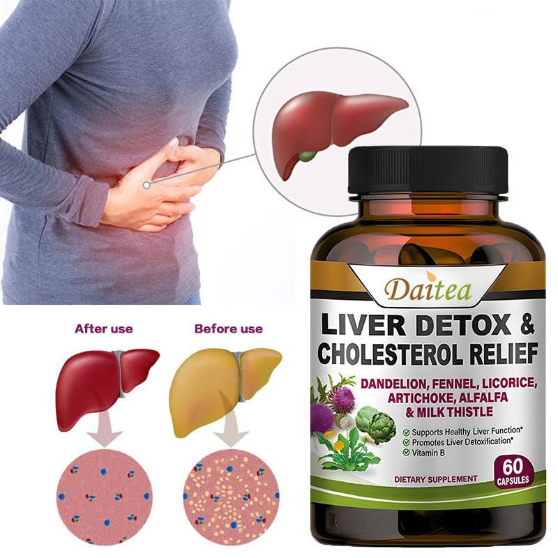 Liver Health Formula | Liver Support Detox | Cleanse Supplement Gentle ...