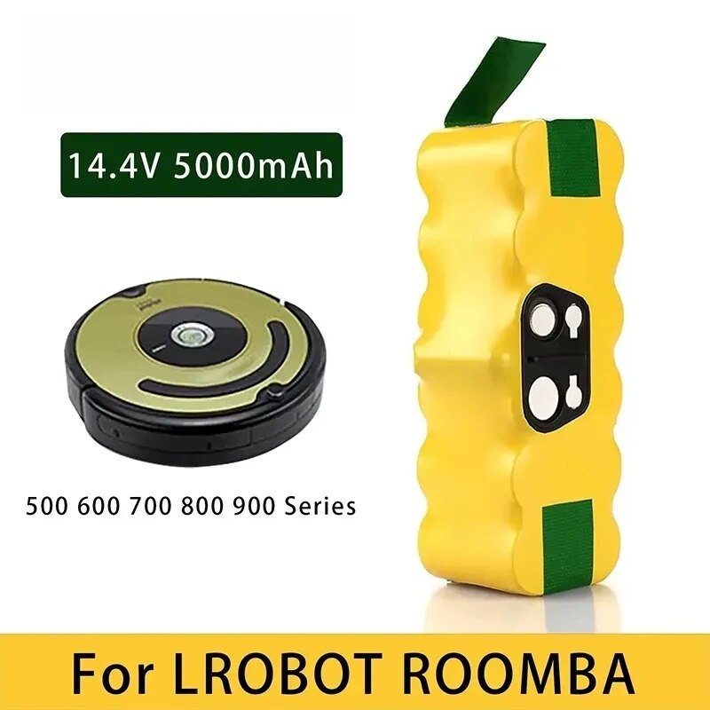 ☟14.4V 9800mAh Robot Vacuum Cleaner Battery for IRobot Roomba 500 600