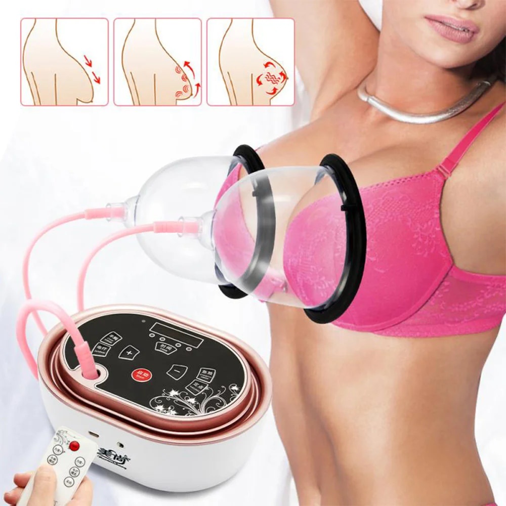 Electric Breast Enhancement Instrument Vacuum Pump Cup Breast