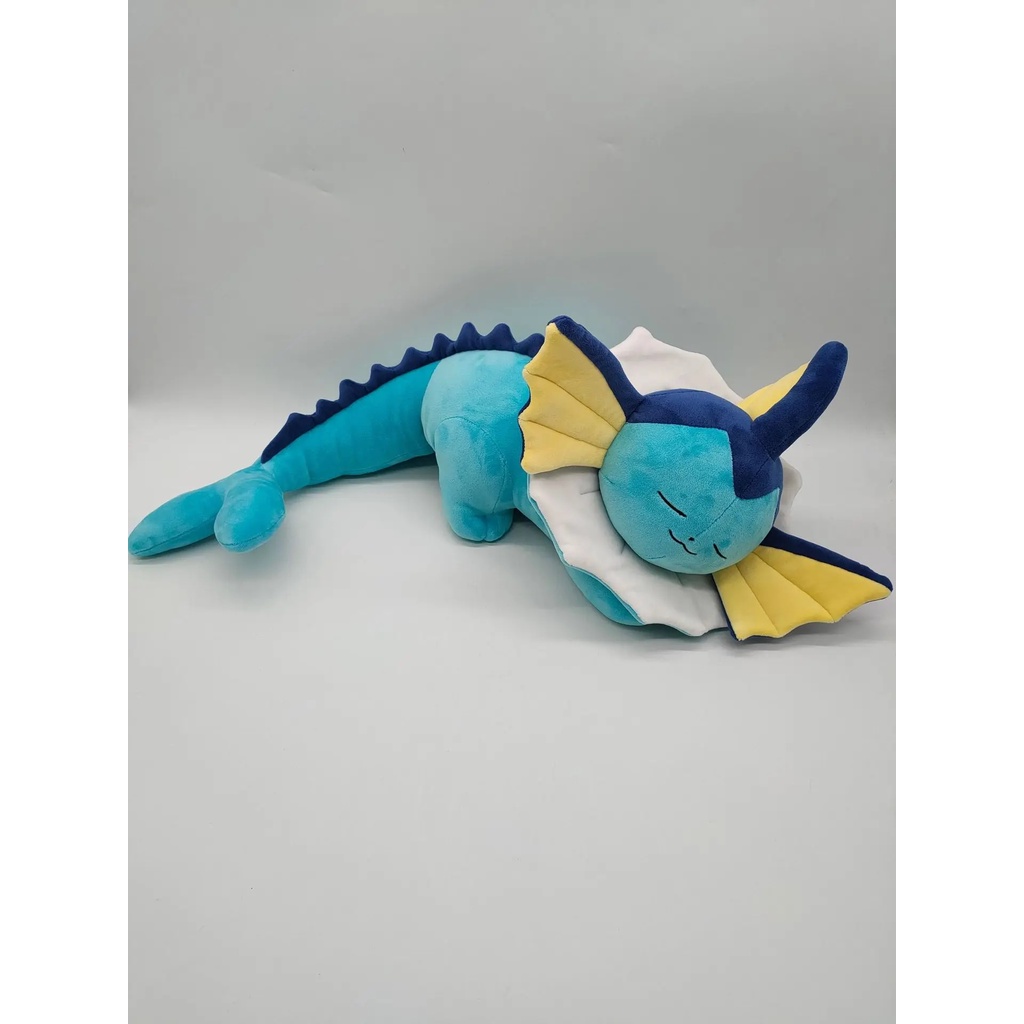 95n 50cm Sleeping Vaporeon Poké Plush Toys Cute Soft Stuffed Cartoon