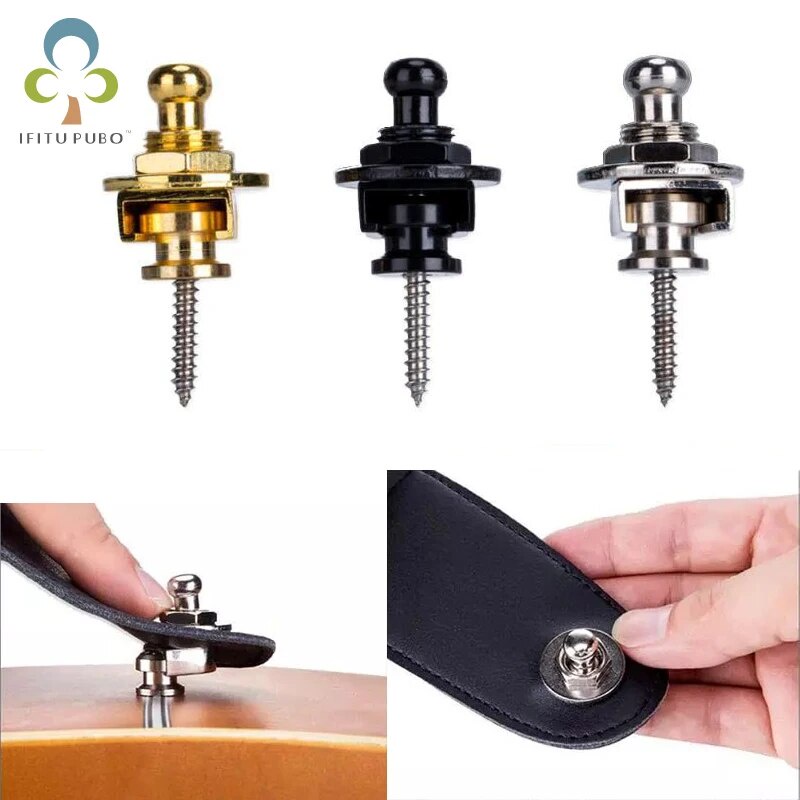 68g 2/4/8 pcs Guitar Strap Lock Strap locks Straplock Button for all Acoustic Electric Bass Gu
