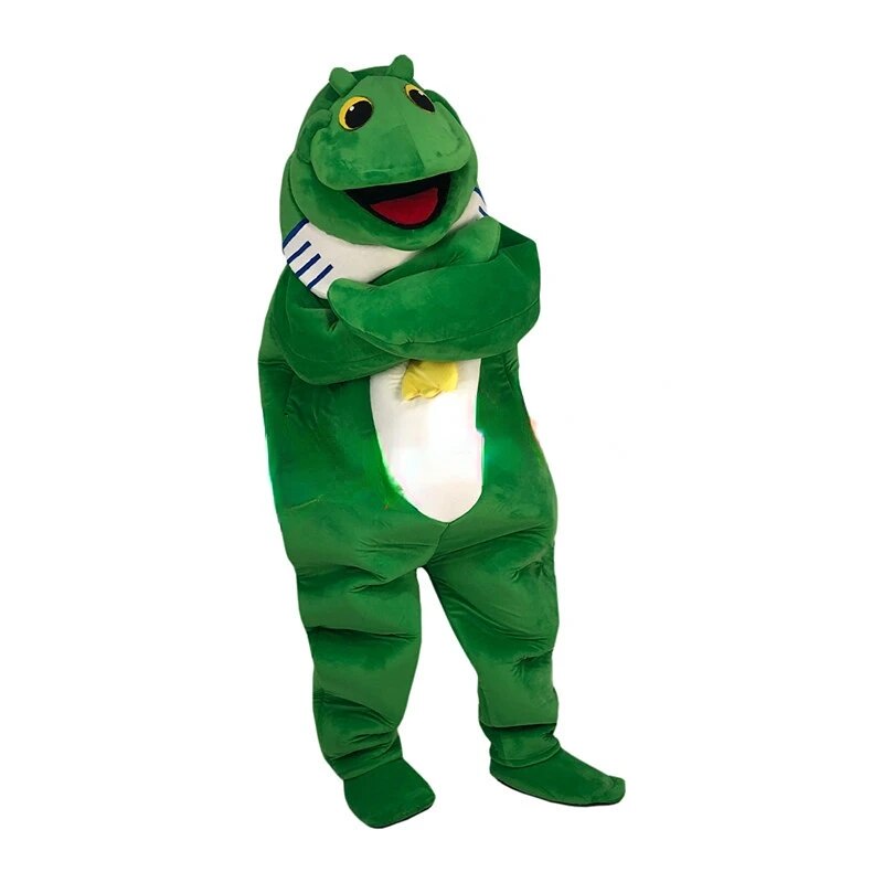 Custom Frog Mascot Costume Holiday Cartoon Fursuit Cosplay Outfits ...