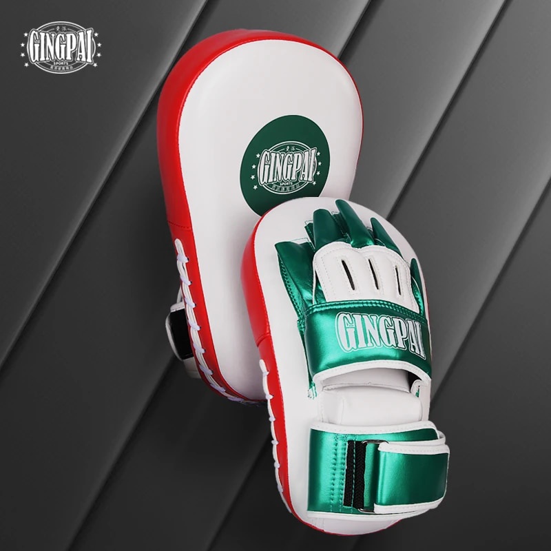 ♦PU Leather Hand and Foot Target Foam Boxer Pads Training Gloves for ...