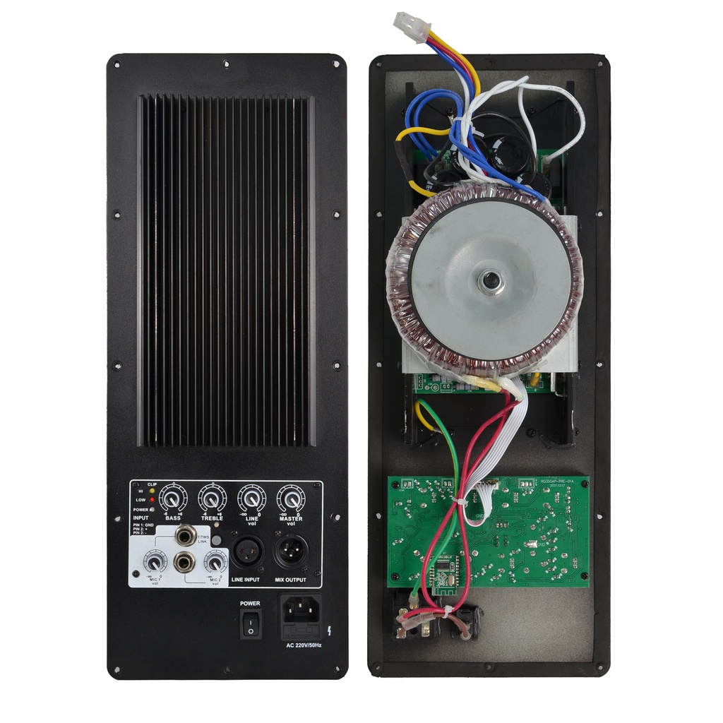 Accuracy Pro Audio APB 450W 15 inch Speaker output 4 core Bi-amp Class ...