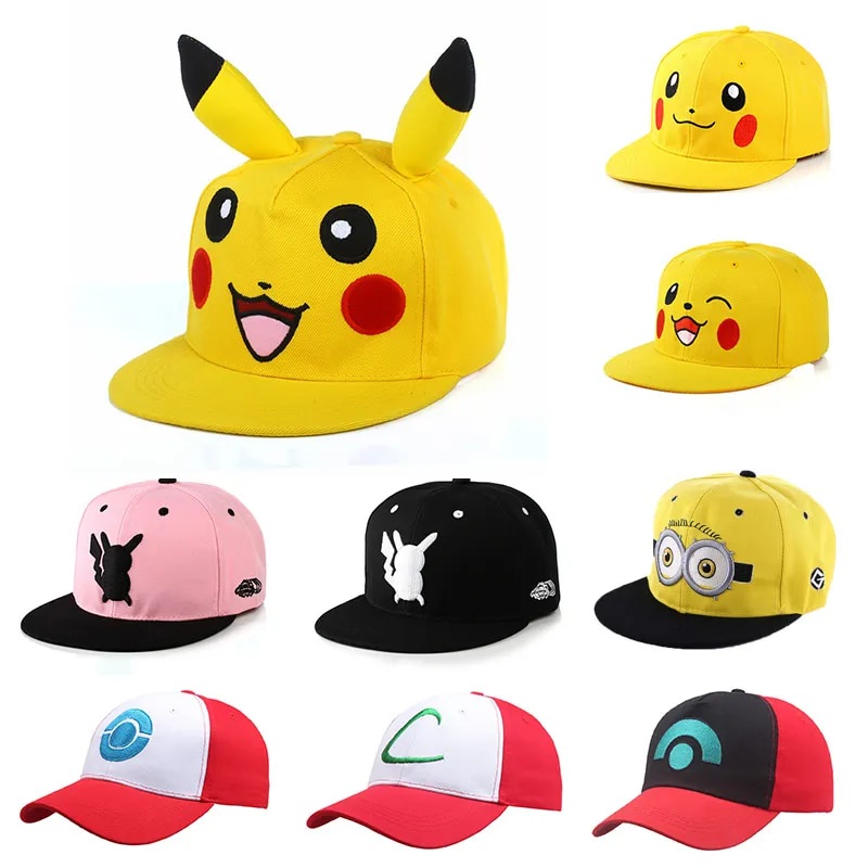 ☽Anime Baseball Cap Cartoon Adult Child Cap Figure Cosplay Hat Women ...