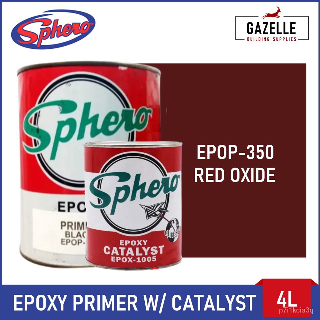Sphero Epoxy Primer Red Oxide 4L Shopee Philippines
