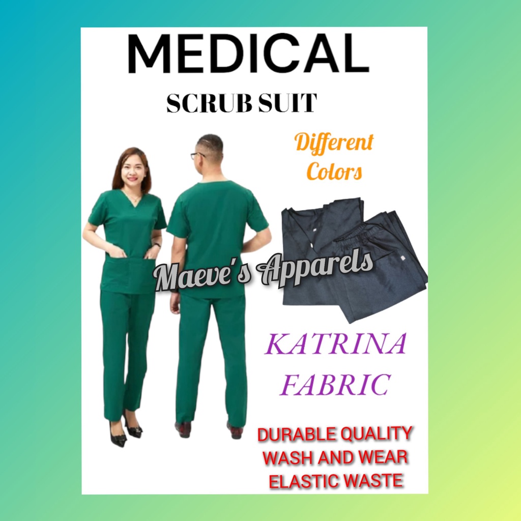 SHADES OF GREEN SCRUB SUITS HOSPITAL WEAR MEDICAL UNIFORM PROFESSIONAL