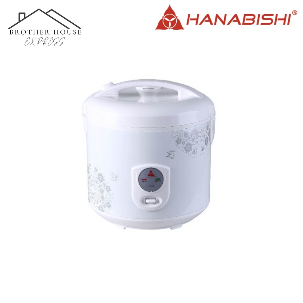 Hanabishi Rice Cooker Jar type 28 Liter 20 cups 3in1 function rice congee soup HJC28 Shopee