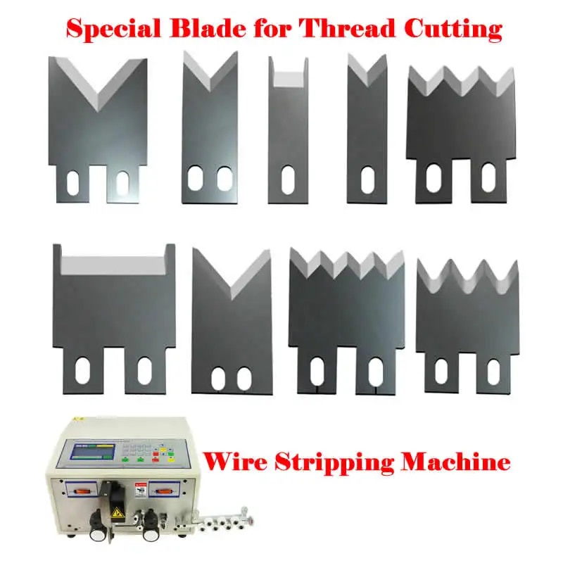 42E SWT508 Automatic Computer Wire Stripping Peeling Cutting Machine ...