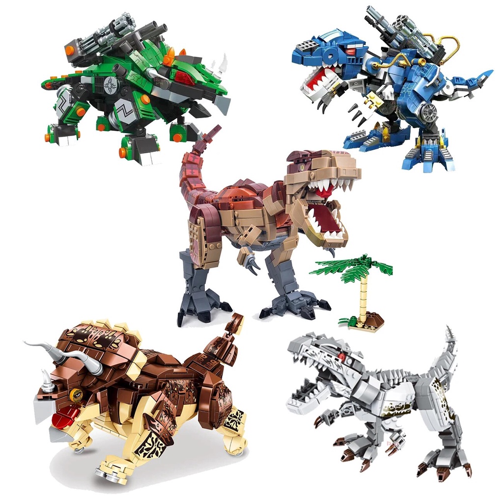 62T MOC Jurassic Mechanical Indominus Rex Dinosaur World Model Building ...