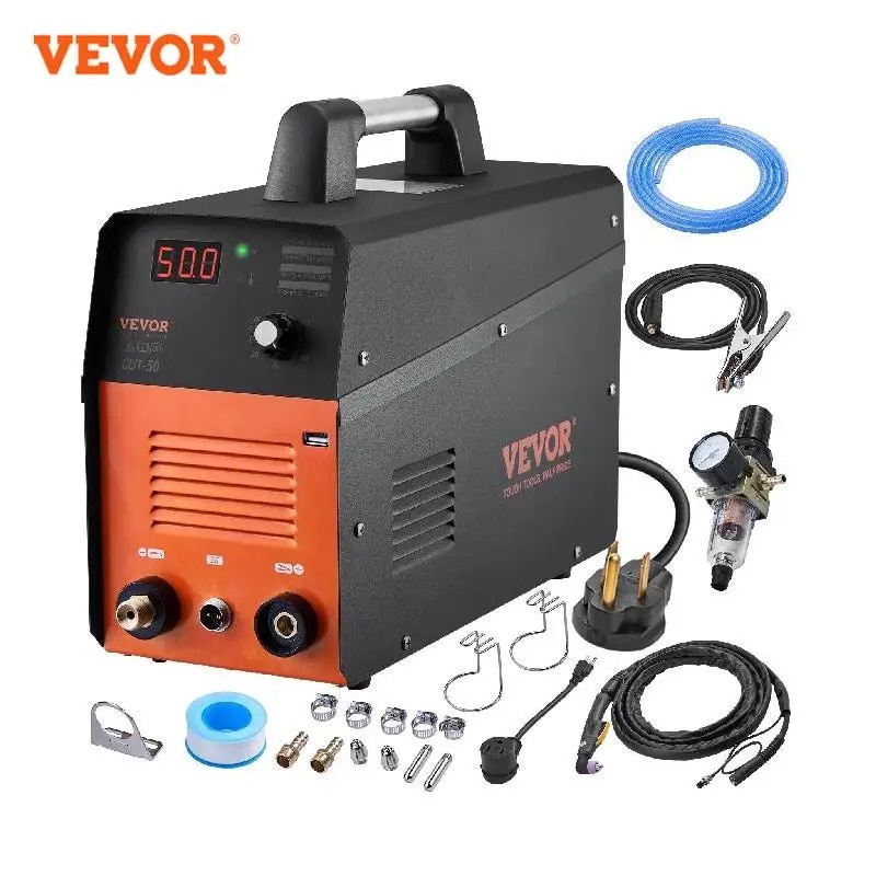 VEVOR Plasma Cutter 50Amp Air Cutting Machine with Plasma Torch Dual