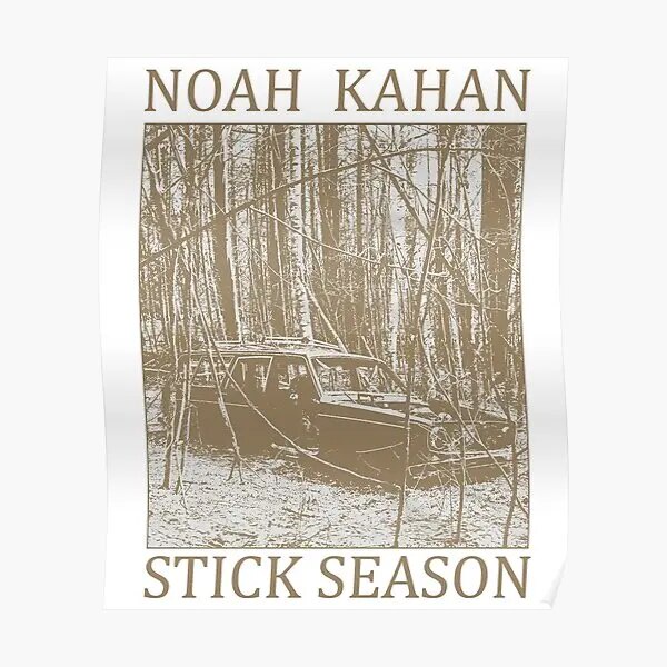 ♦Noah Kahan Stick Season Poster Funny Decoration Wall Art Print Mural ...