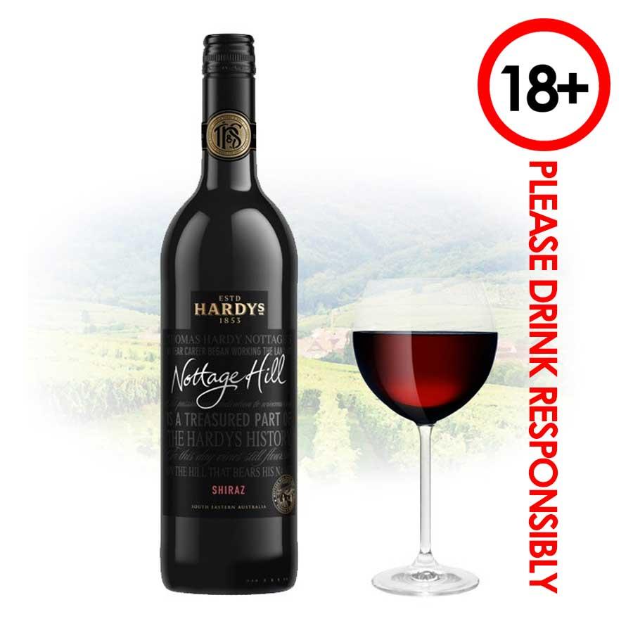 Hardy's Nottage Hill Shiraz Red Wine 750ml Australia | Shopee Philippines