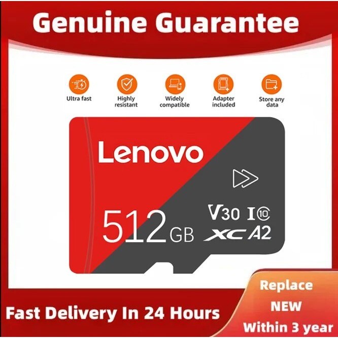 New Original Lenovo Micro TF SD Card A2 SD Card Sd Memory Card 32GB