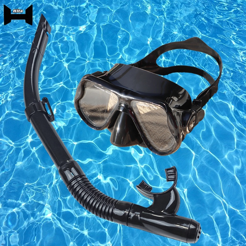 Hito Snorkeling Set Snorkel Set for Adult Diving Mask with Snorkel