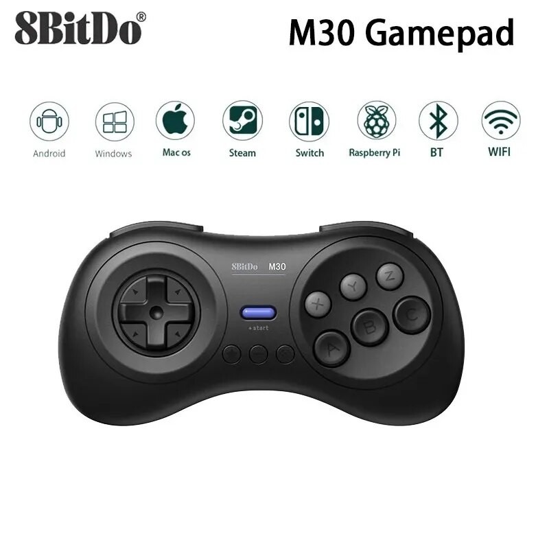 8BitDo M30 Controller Bluetooth Gamepad For Android Windows Macos Steam ...