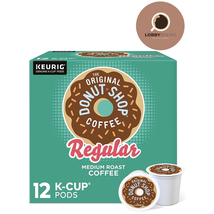 2024 Shop KCup Medium Pods 12 Regular Coffee Keurig Donut The Original ...