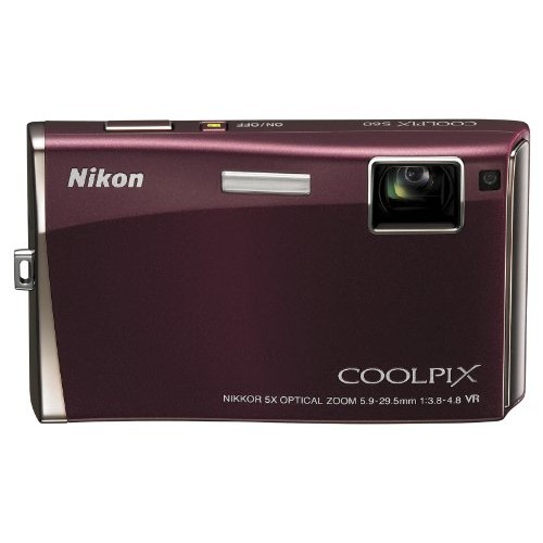 Direct from japan】 Nikon Digital Camera COOLPIX S60 Bordeaux Wine