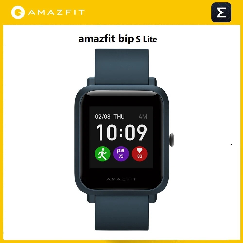 ☽Amazfit Bip S Lite fitness smartwatch 30 Days Battery Life Music
