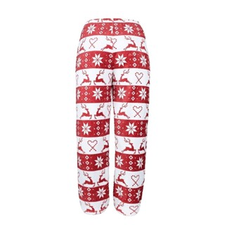 Christmas Pants Women Fashion Joggers Santa Claus 3d Print Wide