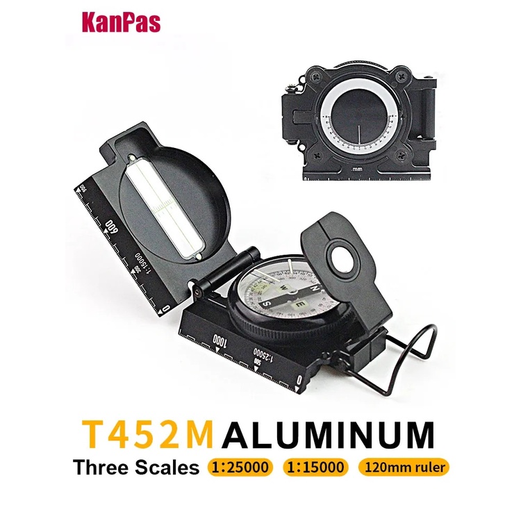 Kanpas Military Sighting Lensatic Compass/ High Quality Inclinometer ...