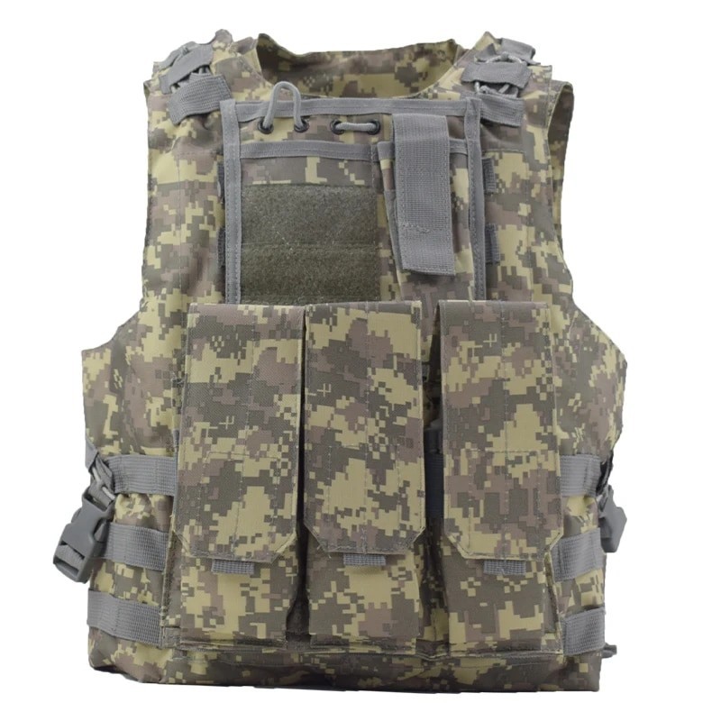 ~Amphibious Camouflage Uniform Army Combat Men's Vest Outdoor Hunting ...