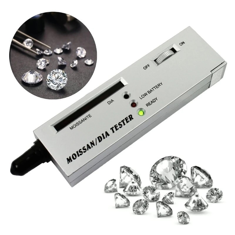 ☻Gold SilverDiamond Tester Selector Kit Digital