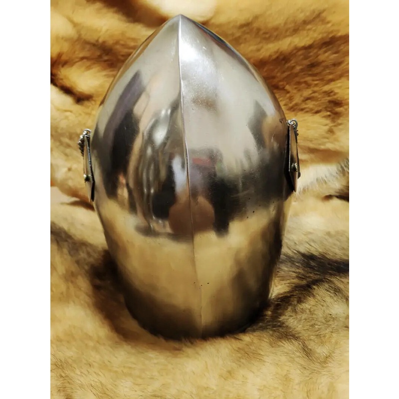 ☜Medieval knight armor plate helmet can wear a helmet, and the face ...