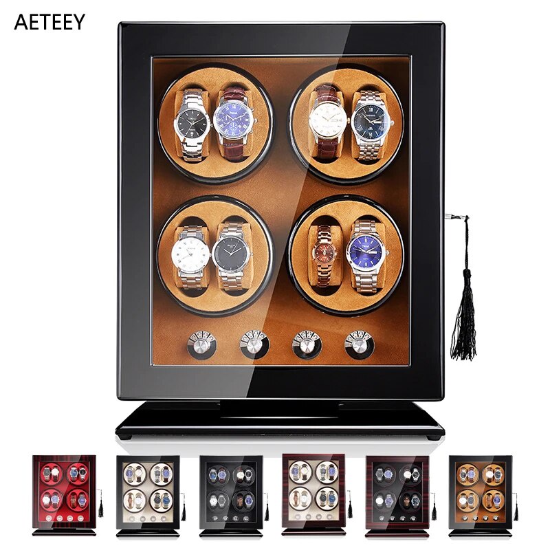☁Luxury Upscale Watch Box Winder for Tourbillon Rolex Automatic