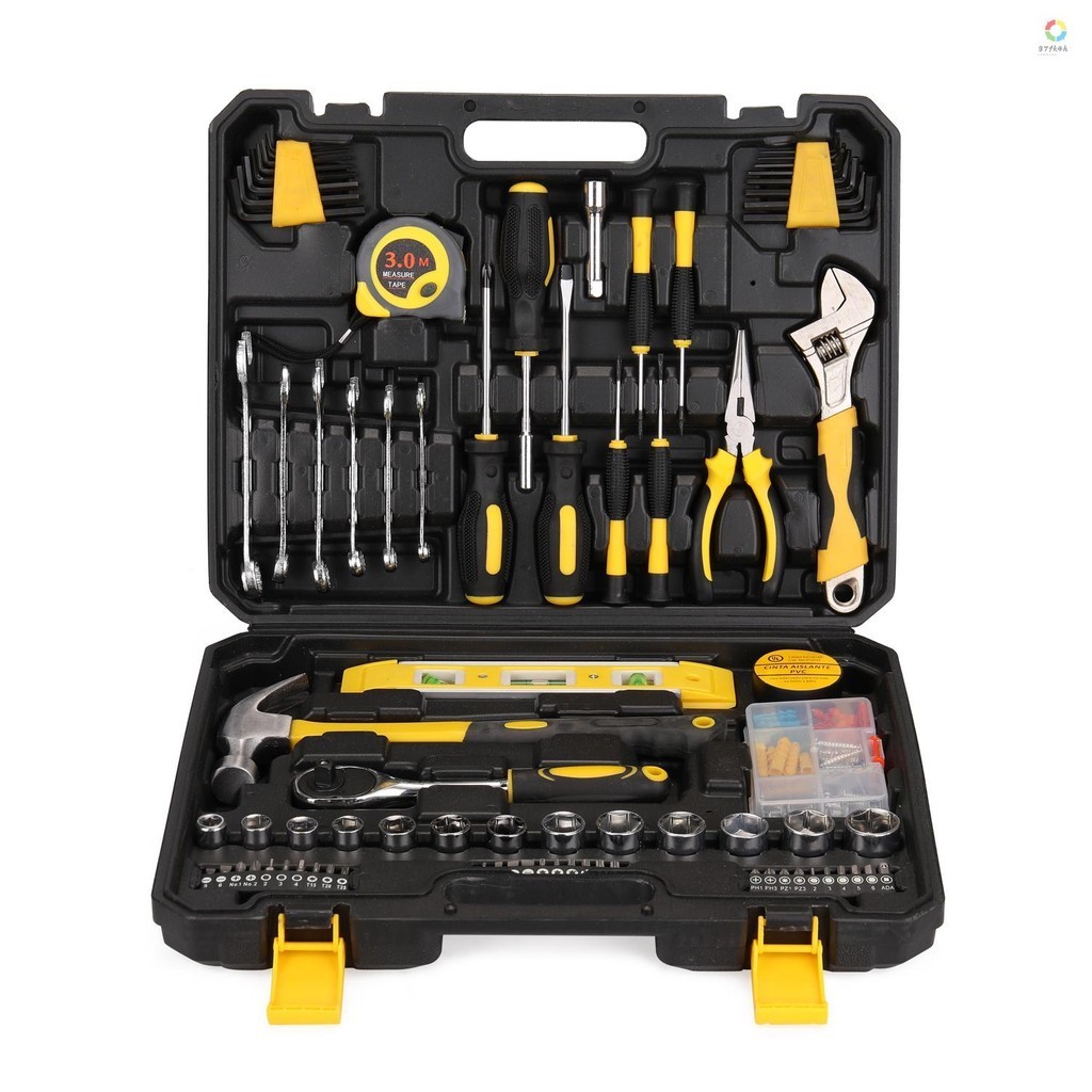 LOCAL 108pcs Tool Set Household Hardware Hand Tools Combination Auto ...