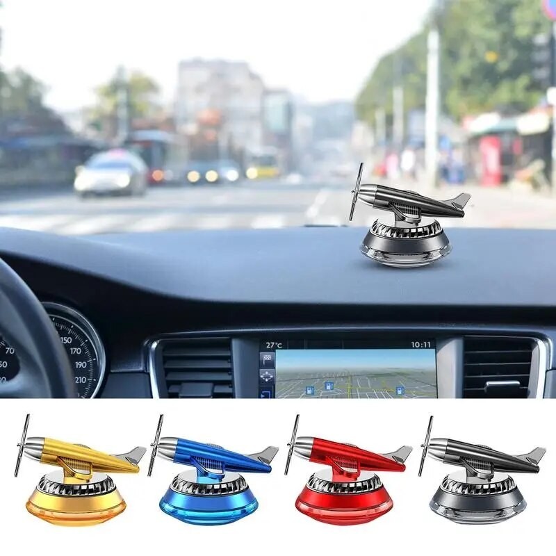 ☜Car Airplane Air Freshener Auto Diffuser Rotating Propeller Air Outlet