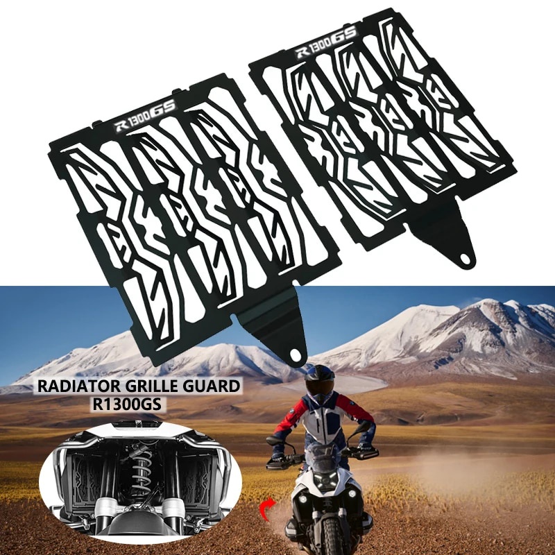 Kühler Schutzgitter Für BMW R1300GS 2023-2025 - CNC Aluminium Schutzgitter Motorrad