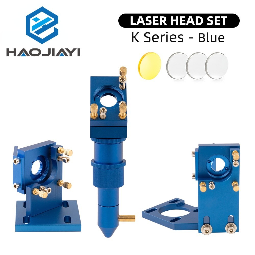 thumbnail image 2 of Machine Head Kit De CO2 FONLAND K Series Incl Laser Head, 1st 2nd Mirror Mounts Dia.20mm FL.50.8mm, For 2030 4060 K40 Laser Gravure Cutting Machine, Or Tête Laser 2 of 13