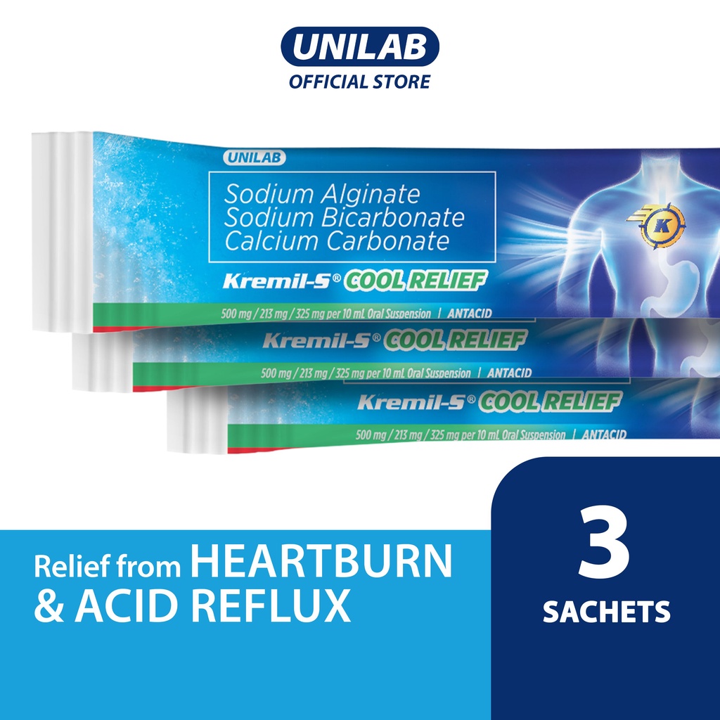 Unilab KremilS Liquid Cool Relief 10ml Sachet 3 pcs (Fast Soothing