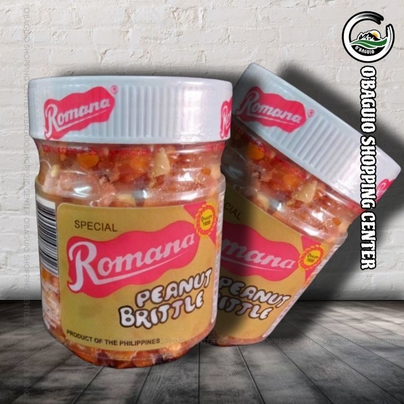 Romana Peanut Brittle | 160g | Baguio Pasalubong (COD) | Shopee Philippines