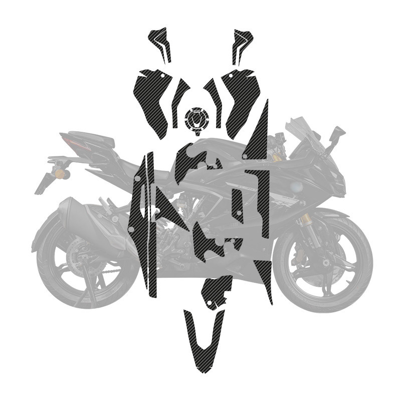 The new product motorcycle carbon fiber fairing used for BMW G310RR ...