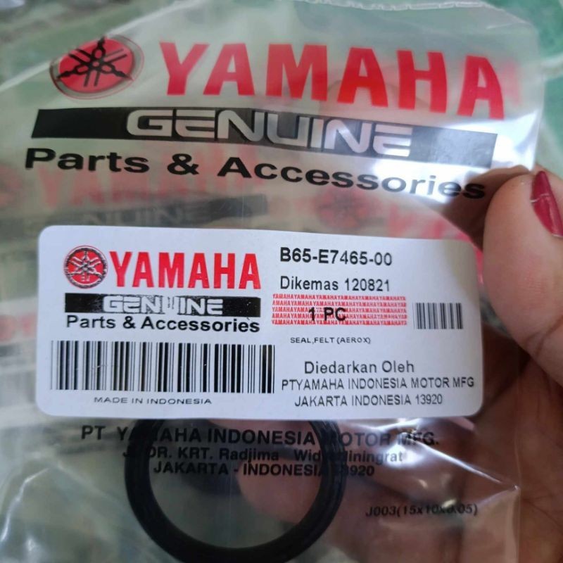 TORQUE DRIVE OIL SEAL AEROX YAMAHA GENUINE AEROX 1PC Shopee Philippines