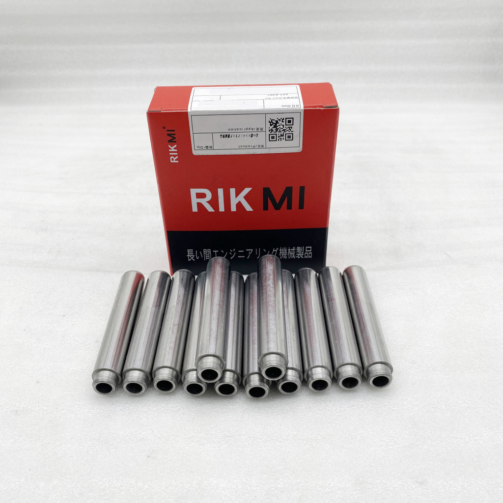 Rikmi D12D diesel engine cylinder head valve stem valve guide for Volvo