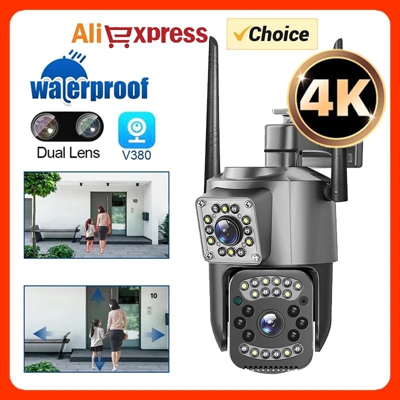 8MP WiFi Camera 2.4G WiFi Network CCTV Security Protection Smart Home ...