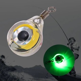 New 5pcs Mini Fishing Lure Light LED Deep Drop Underwater Eye Night Fishing  Bait