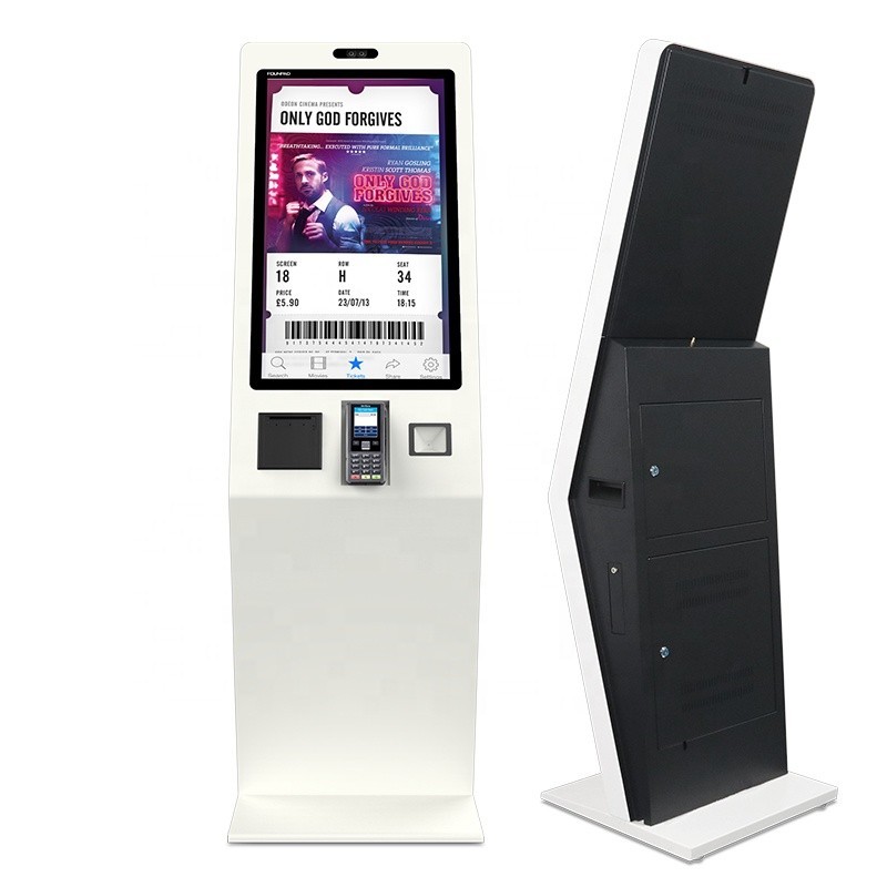 Fast Food Restaurant Touch Screen Terminal 32 Inch Self Service ...
