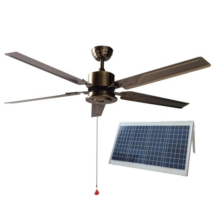 40w-solar-powered-dc-motor-ceiling-fan-low-voltage-12v-24v-52-inch