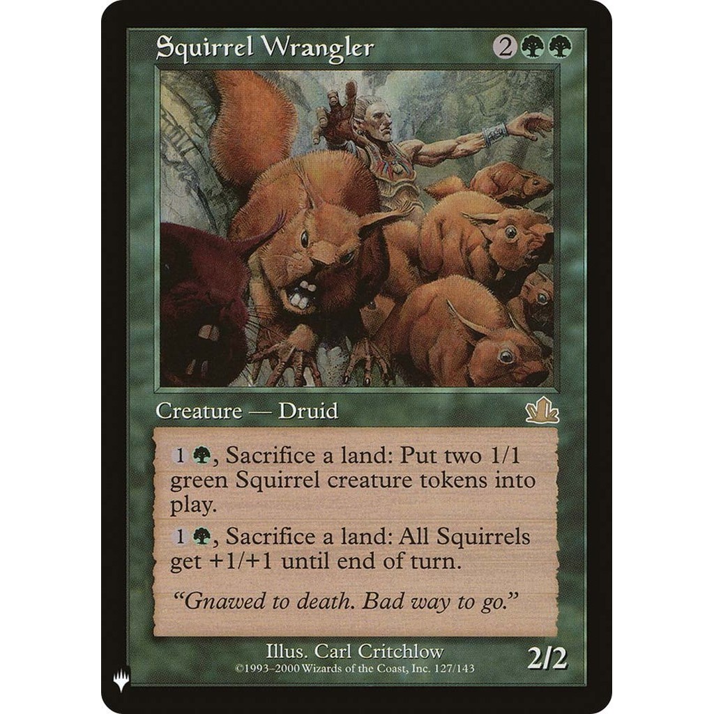 Squirrel Wrangler (PLST) #PCY-127 - Lightly Played - Magic the ...