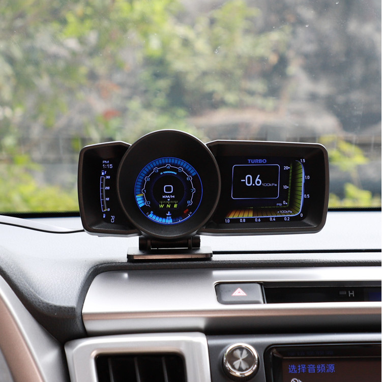 Hud GPS Digital Multi-function 2 System Speedometer Heads Up Display ...
