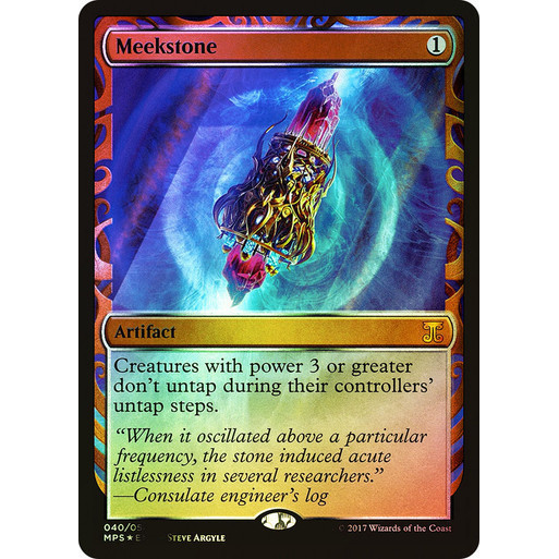 MTG Proxy Card - Meekstone (Foil) | Kaladesh Inventions (MPS) | Shopee ...