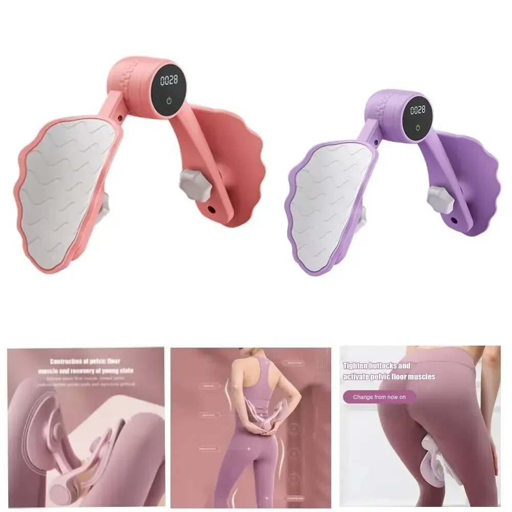 ALEENFOON Pelvic Floor Muscle Trainer For Women - 360° Rotating Thigh Exerciser With Automatic Counter