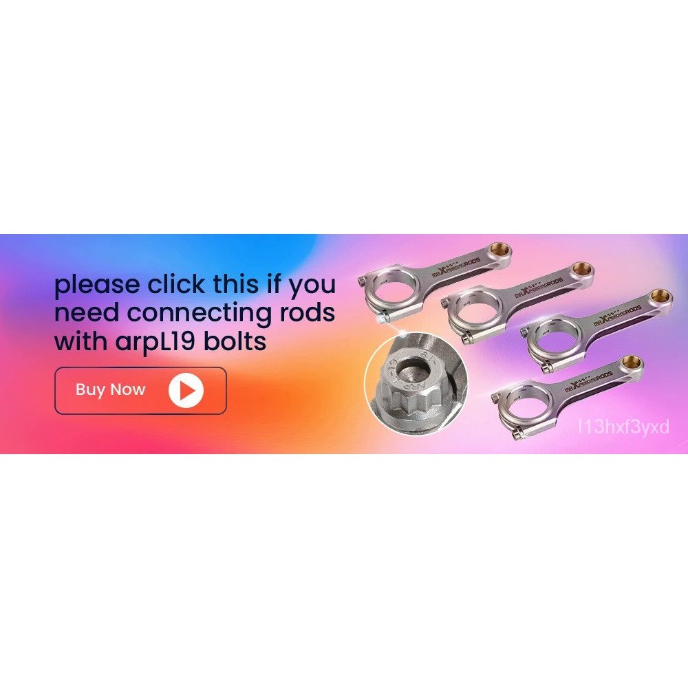 Forged 4340 Connecting Rods for Toyota Celica Corolla MR2 4AG 4AGE AE86 ...